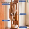 1 360° Rotating Wardrobe with Mirror
