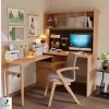 Space Saving Work Station with Pegboard and Rotating Desk