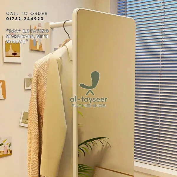 470553081_122114318168652154_2071361757377761475_n 360° Rotating Wardrobe with Mirror