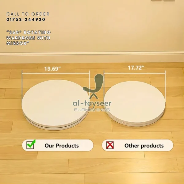 470564569_122114318054652154_7472780255297116324_n 360° Rotating Wardrobe with Mirror