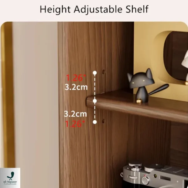 Space Saving Work Station with Pegboard and Rotating Desk