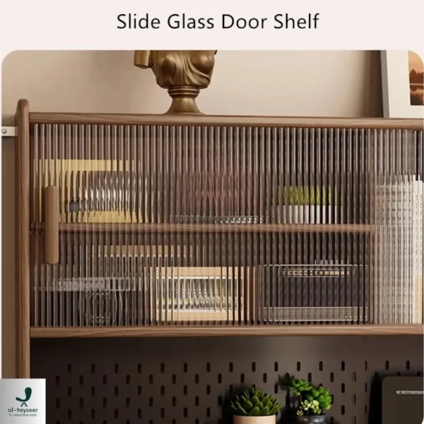 Space Saving Work Station with Pegboard and Rotating Desk