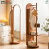 ATM-07 360° Rotating Wardrobe with Mirror