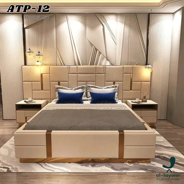 ATP-12.1 Luxury Leather Bed
