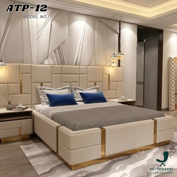 ATP-12.3 Luxury Leather Bed