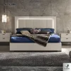 ATS-06 Elegant Backlit Headboard Bed