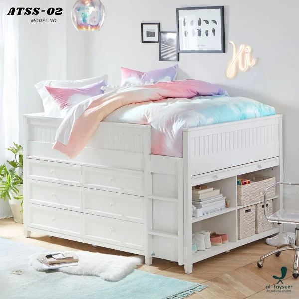 1 Smart Low Loft Bed