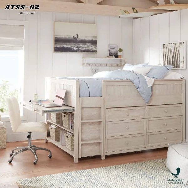 2 Smart Low Loft Bed