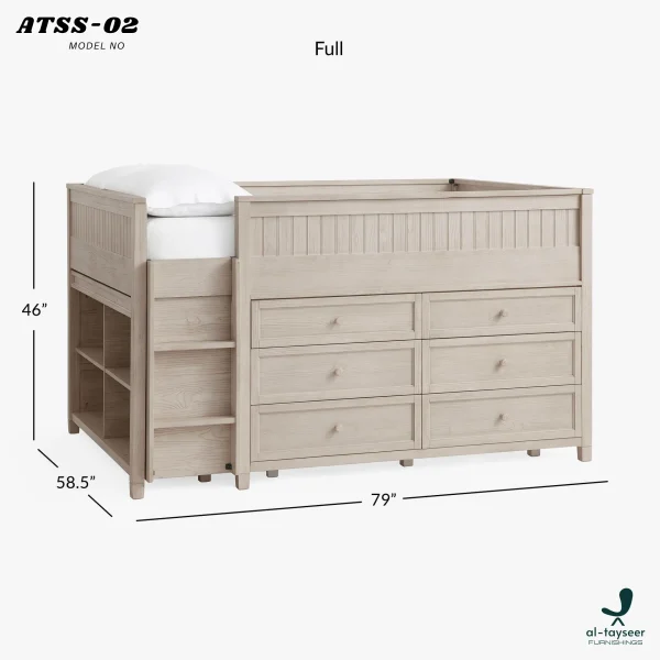 4 Smart Low Loft Bed