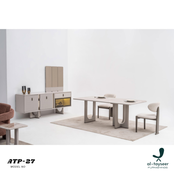 Arco Dining Set – Modern Elegance Redefined