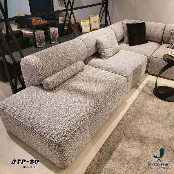 6 Elite Curve Modular Sofa Set