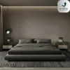 1 Zen Low-Profile Upholstered Bed