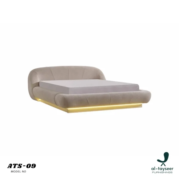 2 LuxeGlow Floating Bed