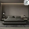 2 Zen Low-Profile Upholstered Bed