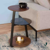 3 Tri-Layer Modern Side Table