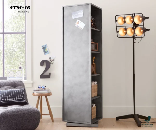 3 Vintage Revolve Locker Bookcase