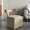 Comfort Bow Velvet Chair
