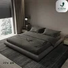 3 Zen Low-Profile Upholstered Bed