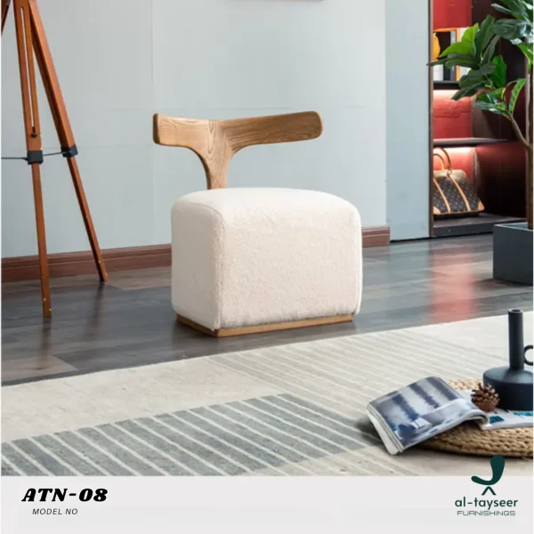 Comfort Bow Velvet Chair