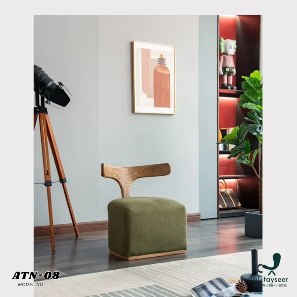 Comfort Bow Velvet Chair