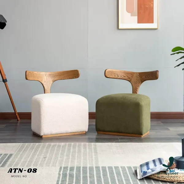 Comfort Bow Velvet Chair