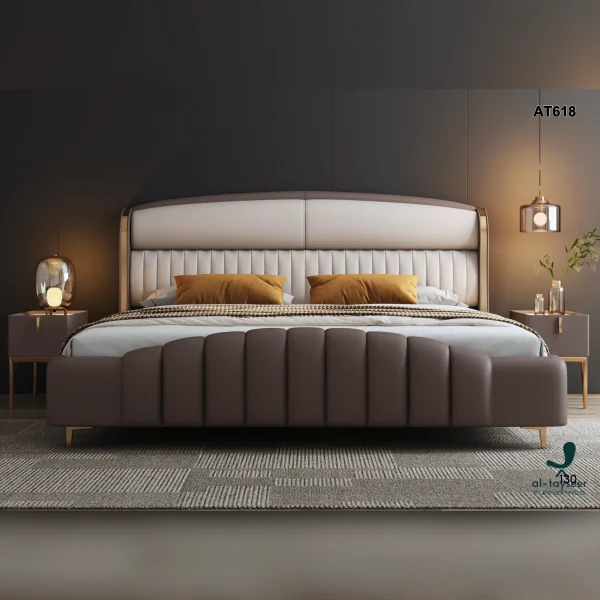 Contemporary Panel Bed