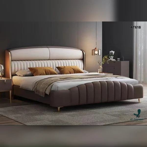 Contemporary Panel Bed