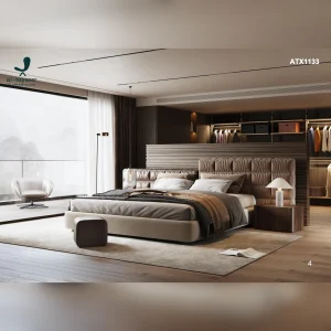 Regalia Quilted Upholstered Bed