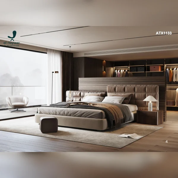 Regalia Quilted Upholstered Bed