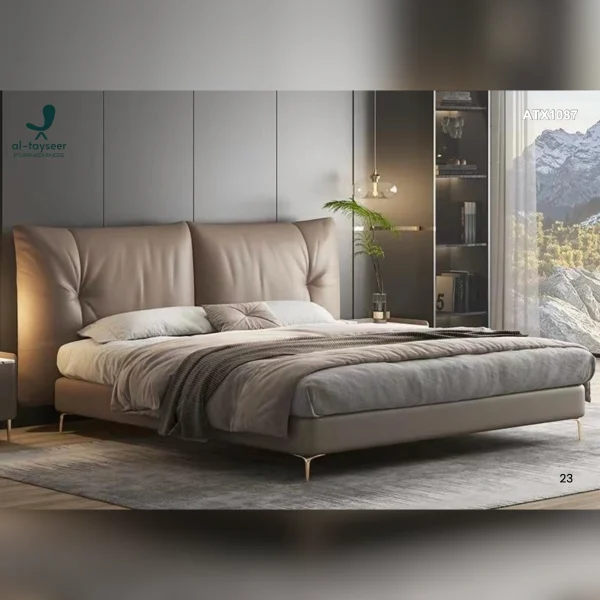 Elite Wingback Bed