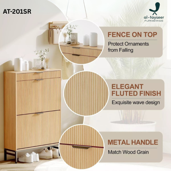 Fluted Display Ledge