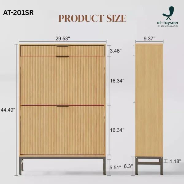 Fluted Display Ledge