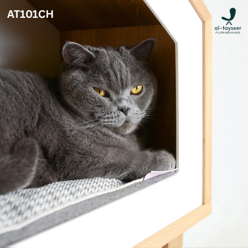 Wooden Cat House