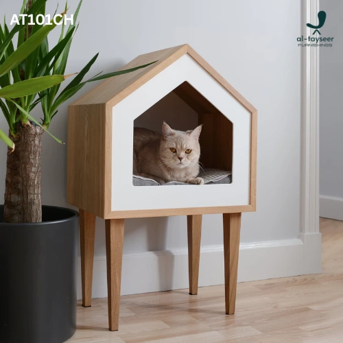 Wooden Cat House