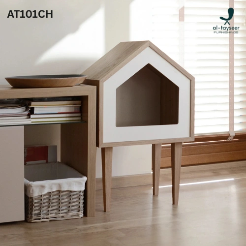 Wooden Cat House